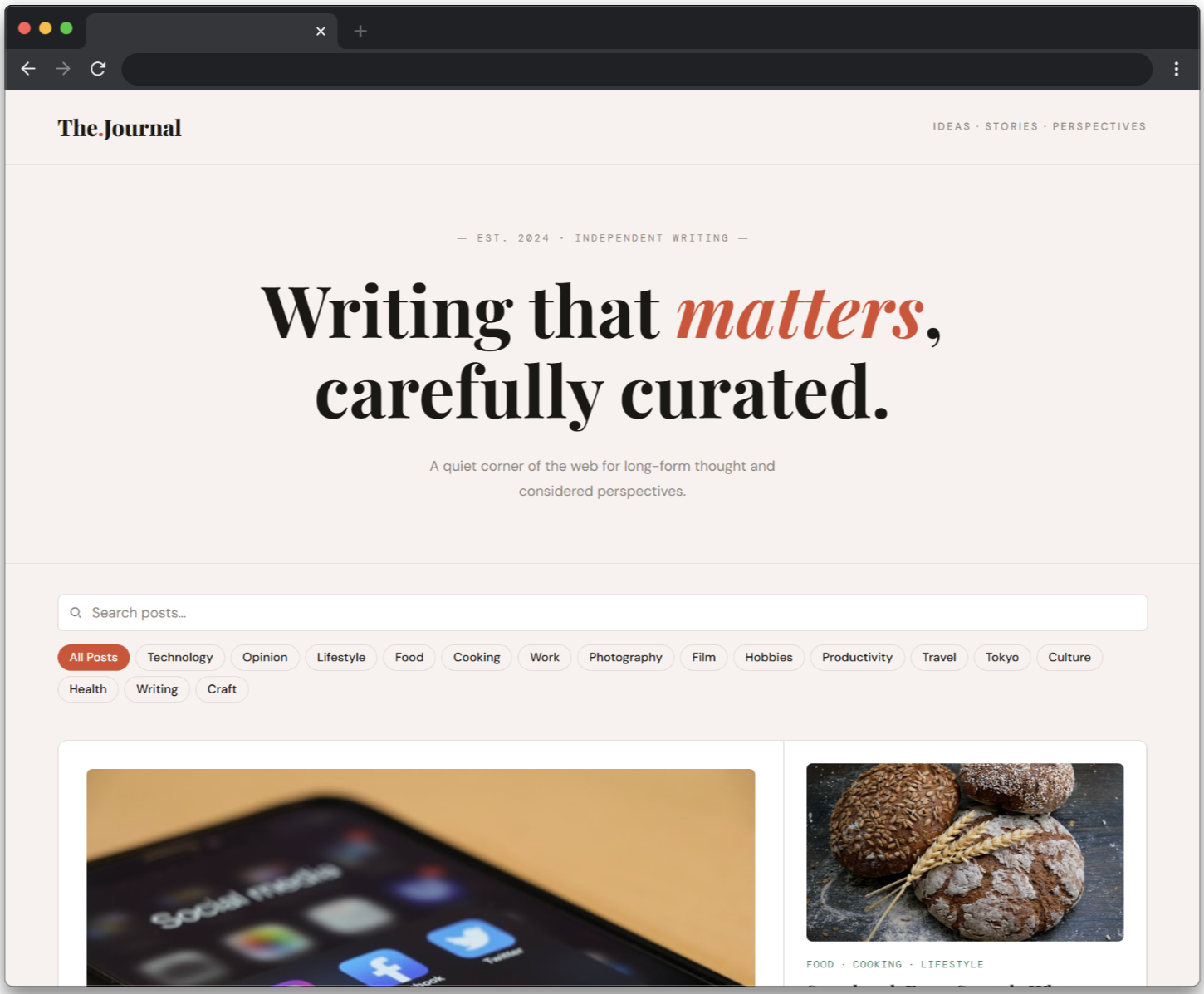 Blocks Carrd Template