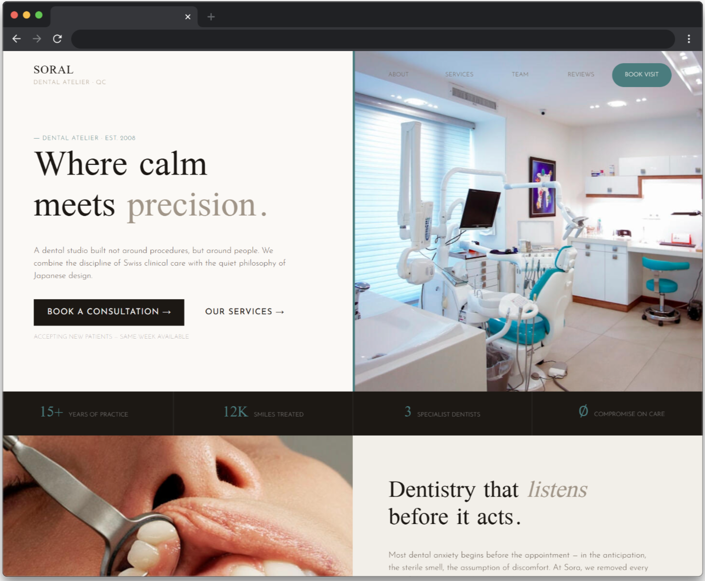 Dental Clinic Template